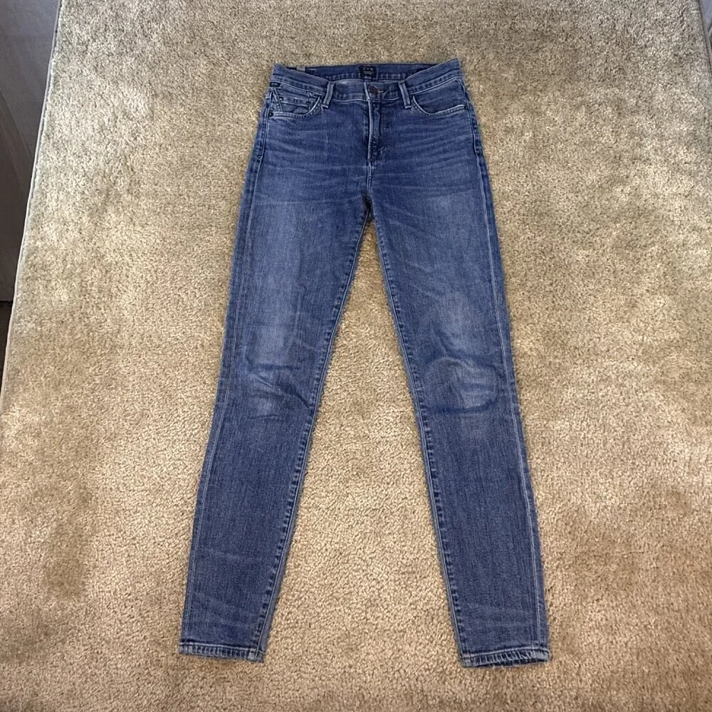 Citizens of Humanity Rocket High Rise Skinny Jeans Women Size 26 Blue F683 - Picture 1 of 16